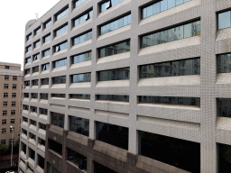 View on the neighbouring building from the photoshoot shop at Jinma Road