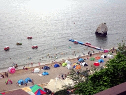 Haijingyuan beach, viewed from Binhai Road