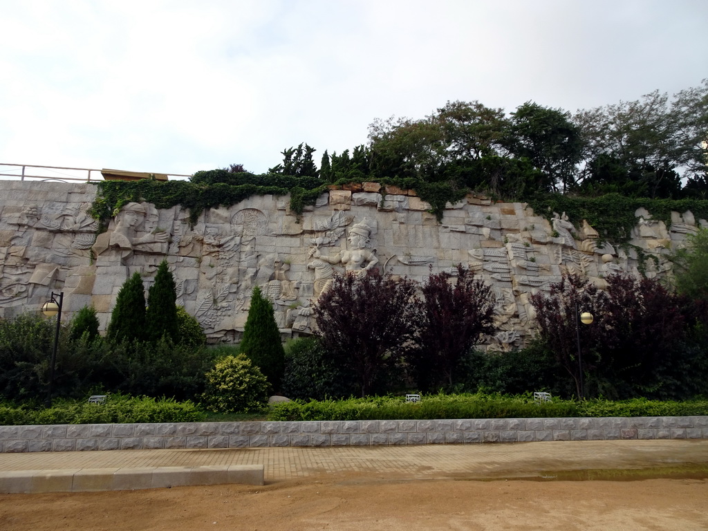 Relief at Haijingyuan beach