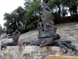 Mermaid statue at Haijingyuan beach