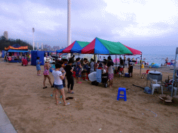 Tents at Haijingyuan beach