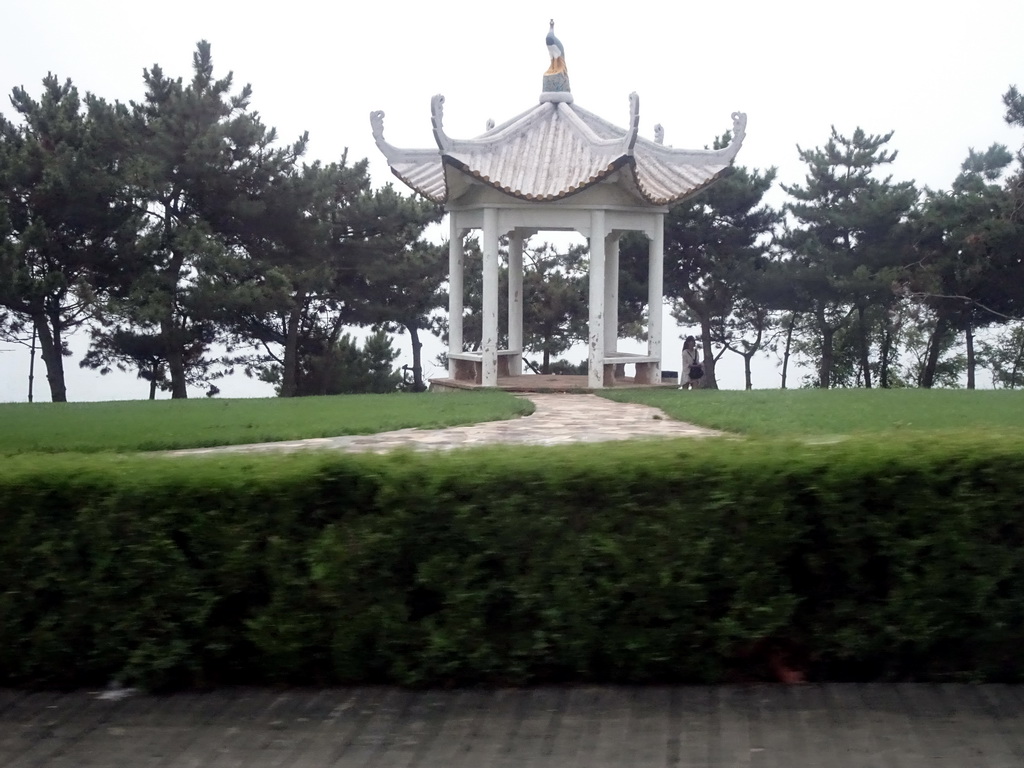 Pavilion at Central Street, viewed from the taxi