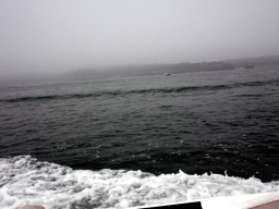 Korea Bay, viewed from the ferry at the Dalian Jinshitan Coastal National Geopark