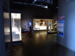 Interior of the Body World exhibition at the Third Floor of the Dalian Jinshitan Mystery of Life Museum