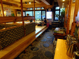 Interior of the Japanese restaurant at Huanghai West Road