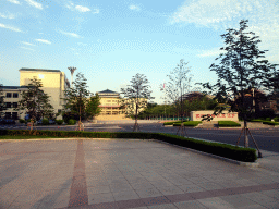 Front of the Dalian Nationalities University at Liaohe West Road