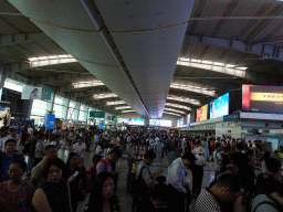 Departures Hall of Dalian Zhoushuizi International Airport