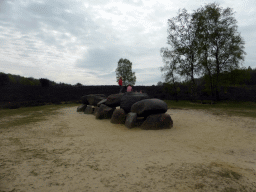 Back side of the D54 Dolmen