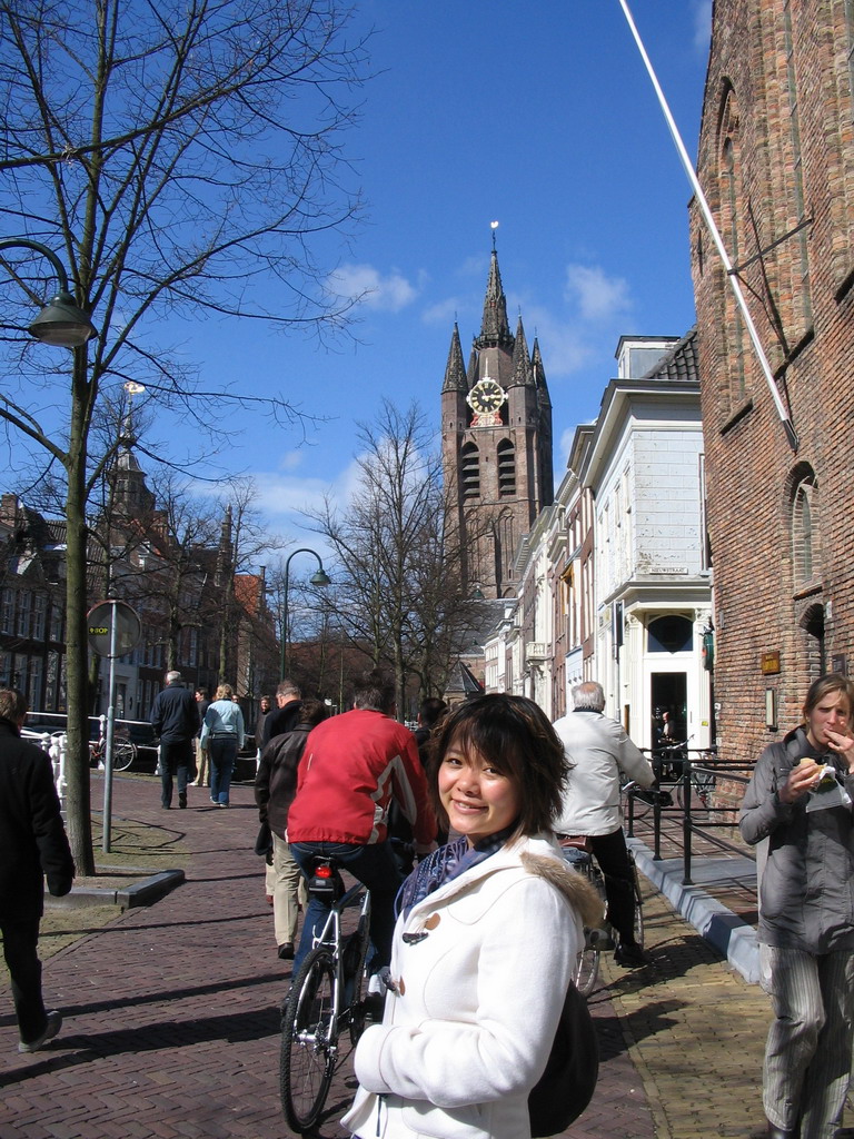 Miaomiao and the Oude Kerk church