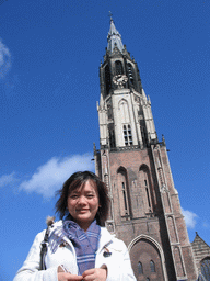 Miaomiao and the Nieuwe Kerk church