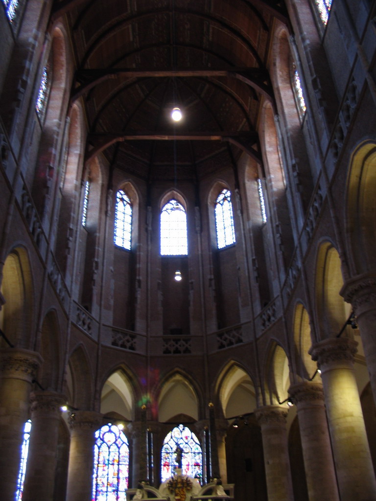 Inside the Nieuwe Kerk church