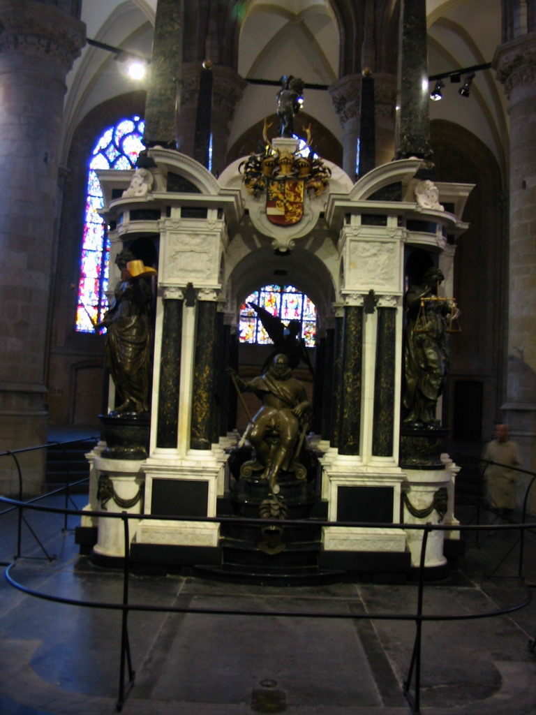 The Grave of Willem van Oranje in the Nieuwe Kerk church