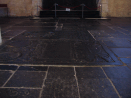 Floor inscriptions in the Nieuwe Kerk church