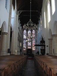 Inside the Oude Kerk church