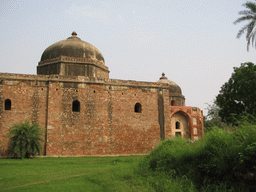 Afsarwala`s Tomb and Afsarwala`s Mosque at the Humayun`s Tomb complex