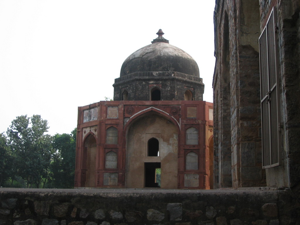 Afsarwala`s Tomb at the Humayun`s Tomb complex