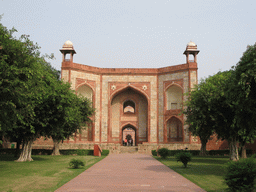 West gate to Humayun`s Tomb at the Humayun`s Tomb complex