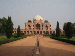 Front of Humayun`s Tomb at the Humayun`s Tomb complex