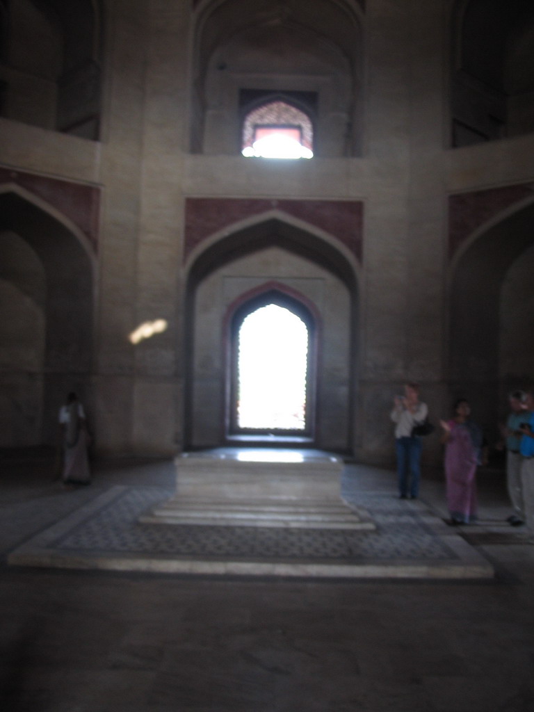 Humayun`s cenotaph in Humayun`s Tomb at the Humayun`s Tomb complex