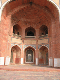 Front of Humayun`s Tomb at the Humayun`s Tomb complex