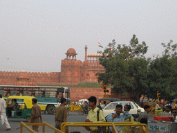 The Lahori Gate of the Red Fort at the Netaji Subhash Marg road