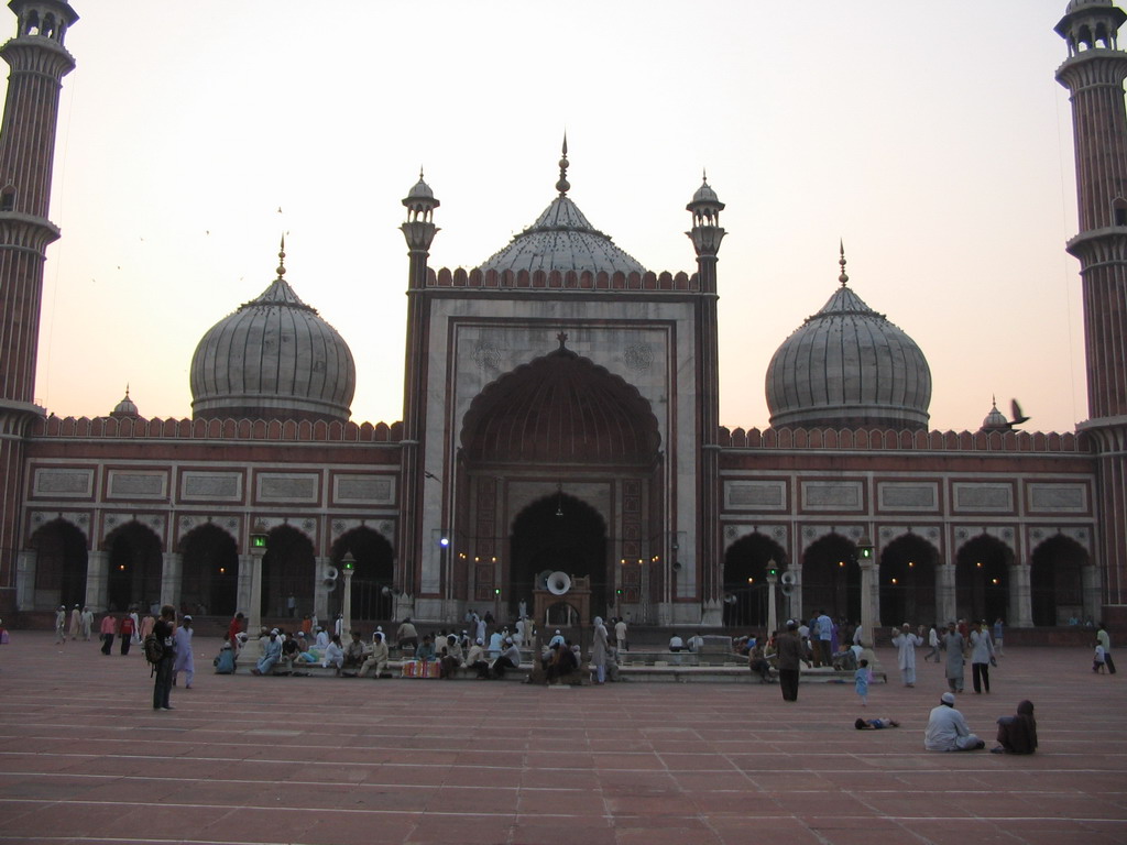 Front of the Jami Masjid mosque