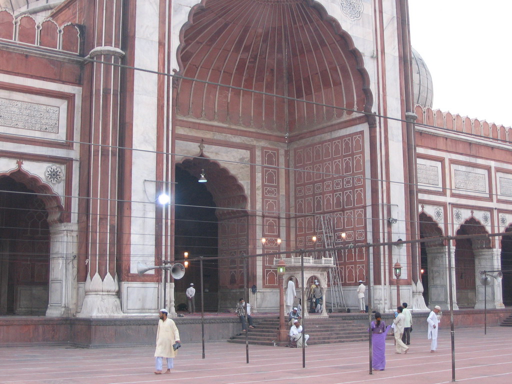 Front of the Jami Masjid mosque