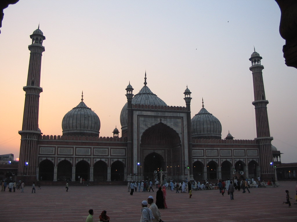 Front of the Jami Masjid mosque