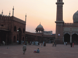 Main square at the Jami Masjid mosque