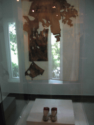Clothing of the assassinated Rajiv Gandhi at the Indira Gandhi Memorial Museum
