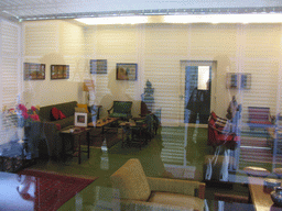 Living room of the Gandhi family at the Indira Gandhi Memorial Museum