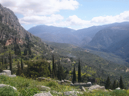 Pleistos valley, from the slopes of Mount Parnassos