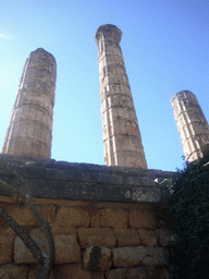 Three pillars of the Temple of Apollo