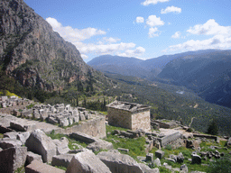 The Sacred Way, with view on the Pleistos valley