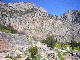 The Theatre of Delphi and surroundings