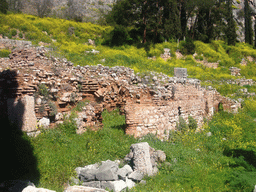 Remnants of a wall near the Sacred Way
