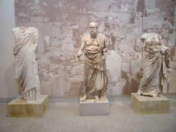 Statues in the Delphi Museum