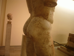 Backside of the statue of Antinoos