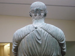 Backside of the Charioteer of Delphi