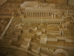 Scale model of the ancient site of Delphi