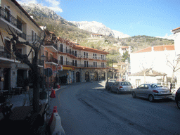 Central street of Arachova