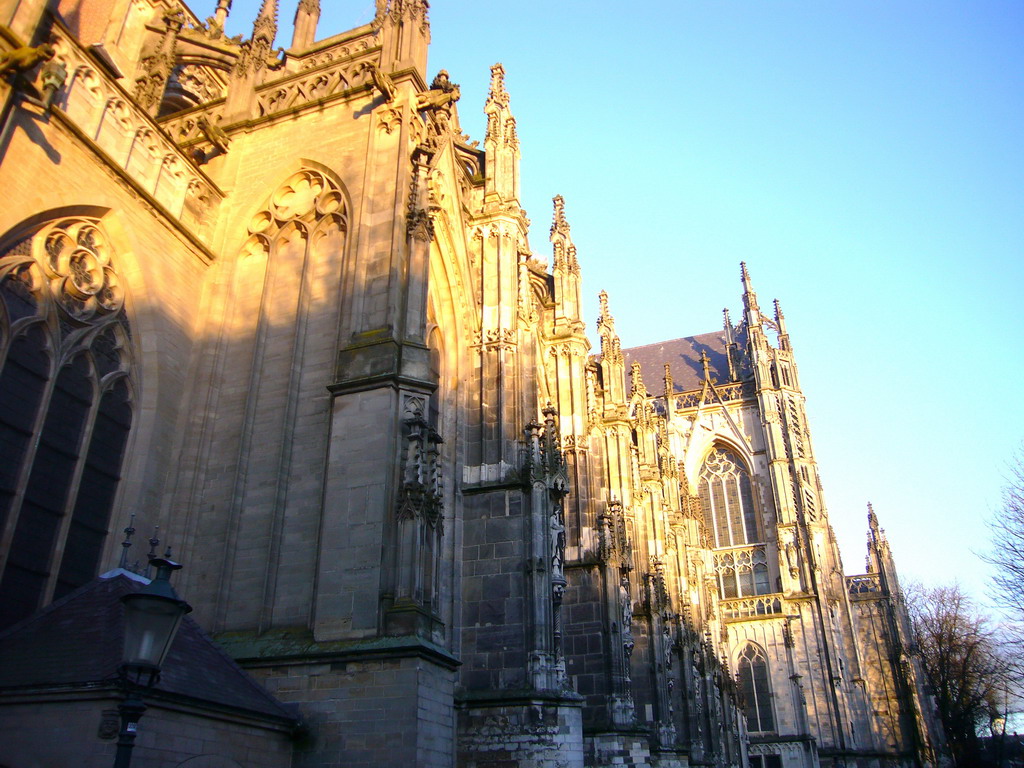 Southwest side of St. John`s Cathedral