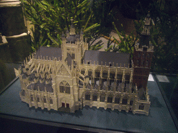 Scale model of St. John`s Cathedral, in St. John`s Cathedral