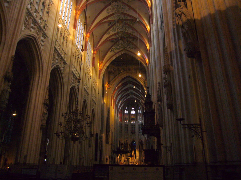 Nave of St. John`s Cathedral