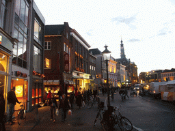 The Markt square with the City Hall, at sunset