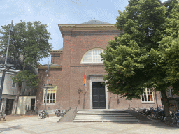 Front of the Grote Kerk church at the Kerkstraat street