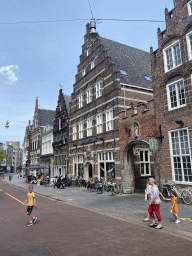 Front of buildings at the Orthenstraat street