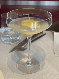 Cocktail at the Sense Restaurant