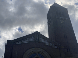 Facade and tower of the Hieronymus Bosch Art Center, viewed from the Jeroen Boschplein square