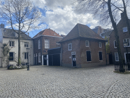 Back entrance to the Museum Slager at the Sint Janskerkhof square